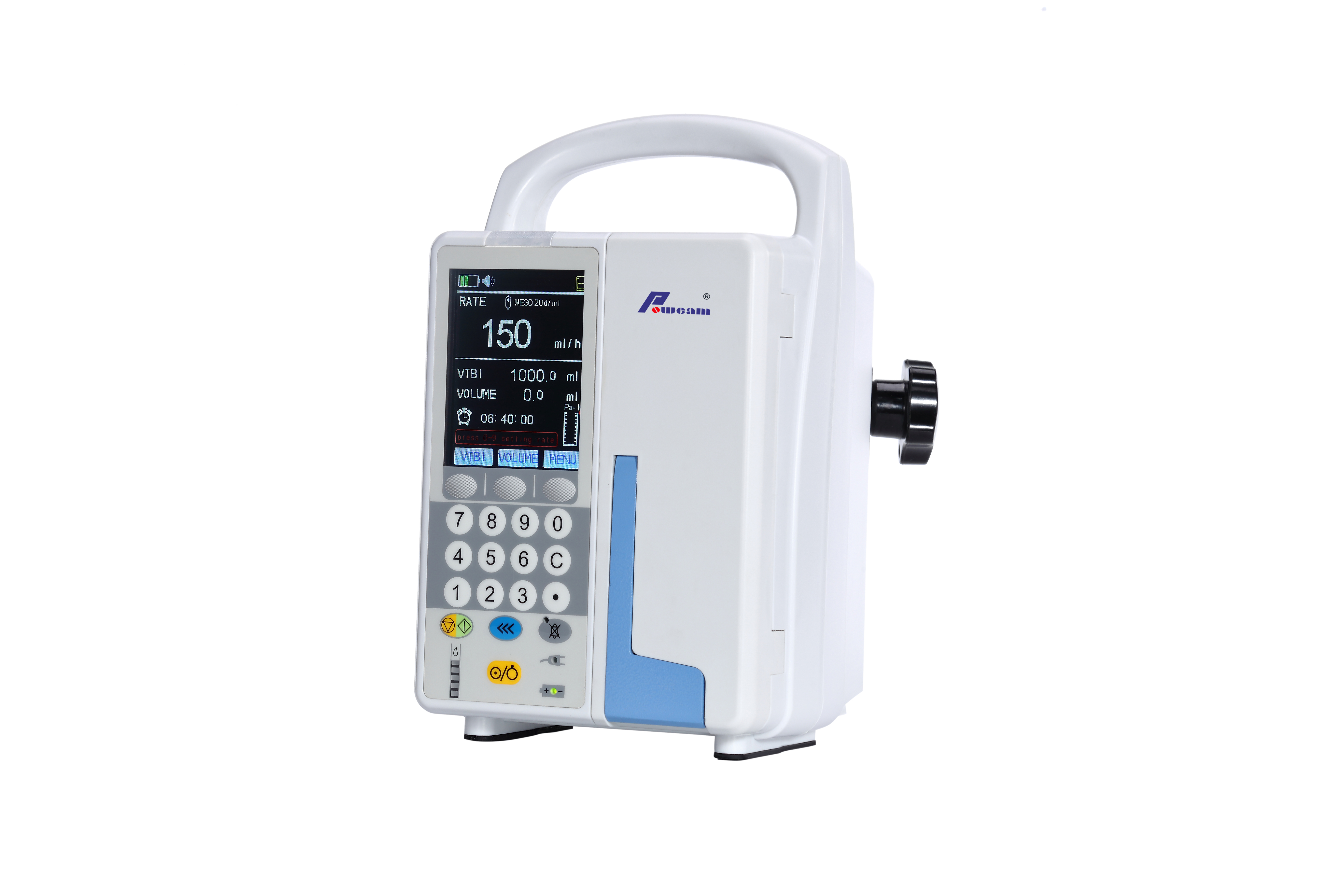 Bomba de infusión intravenosa volumétrica volumétrica micro automática CI-2000B