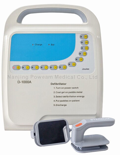 Fibrilador bifásico externo automatizado AED AED AED HOSPITAL (D-1000B)