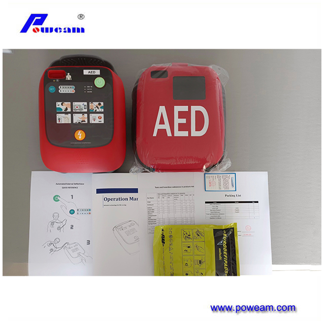 Desfibrilador de AED de RCP externo automático