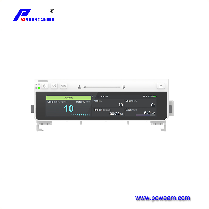 Bomba de infusión de equipos médicos hospitalarios