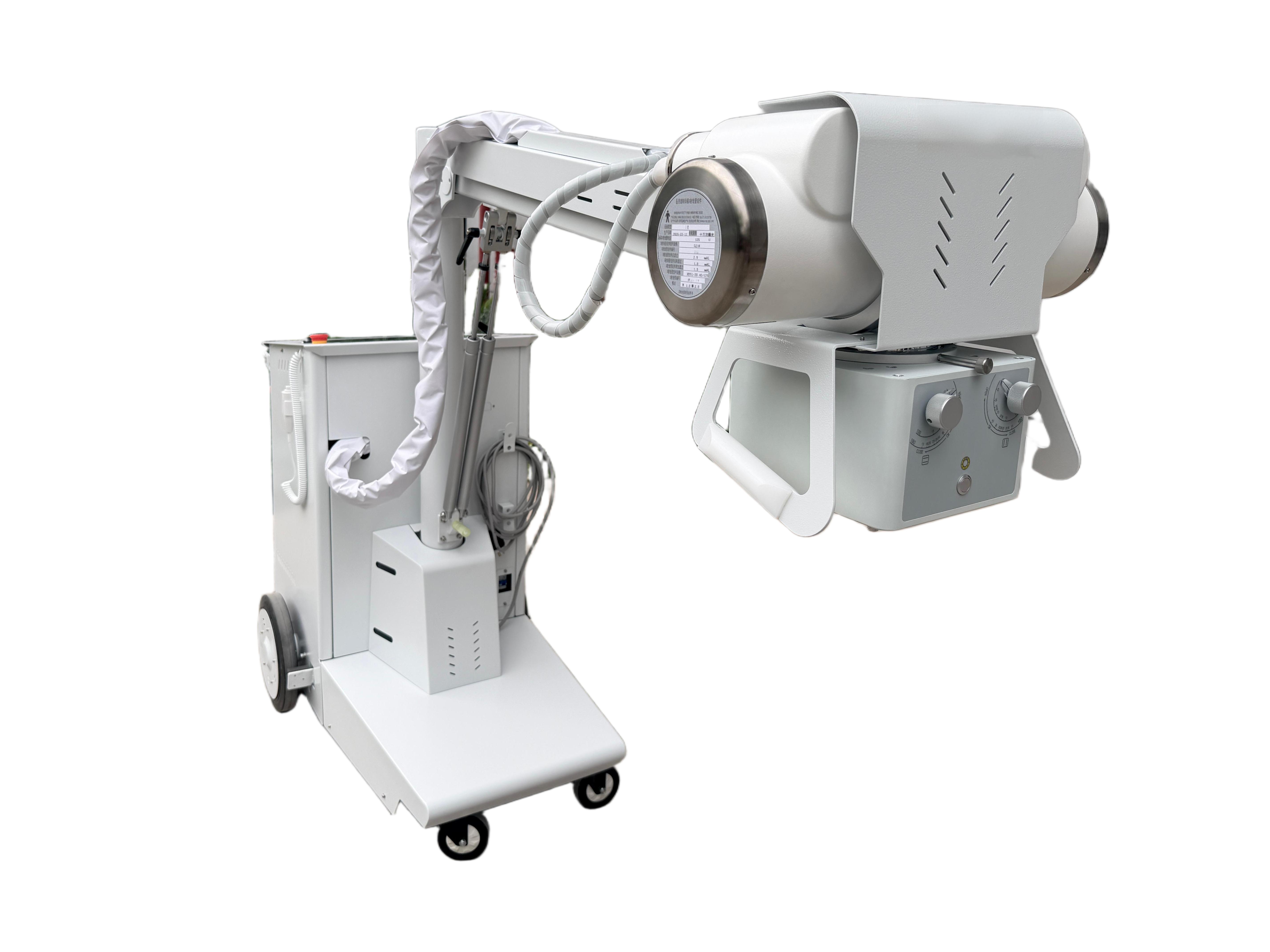 sistema móvil de la radiografía de Digitaces de la máquina de la radiografía del DR 32kW con la pantalla táctil de 17 pulgadas