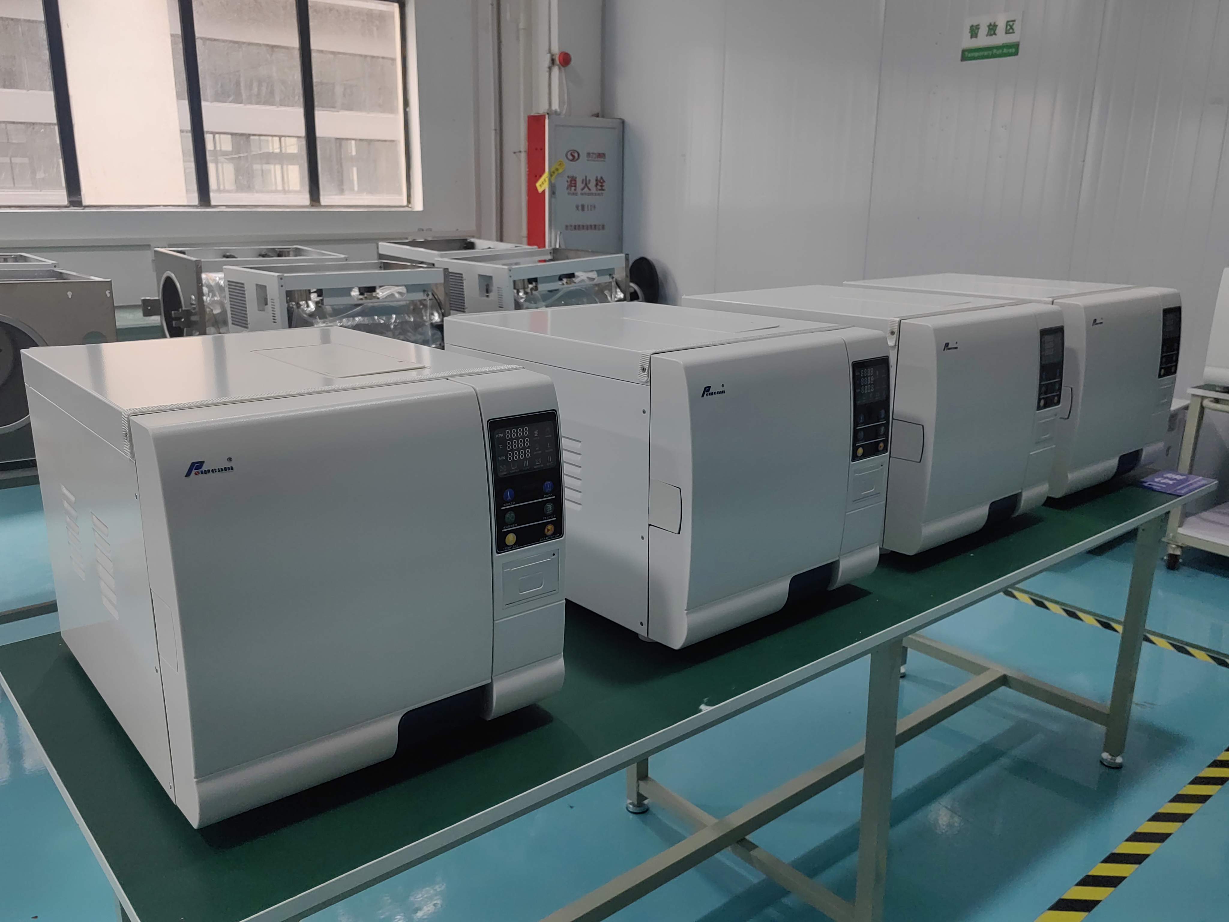 Máquina esterilizadora de autoclave médica de mesa