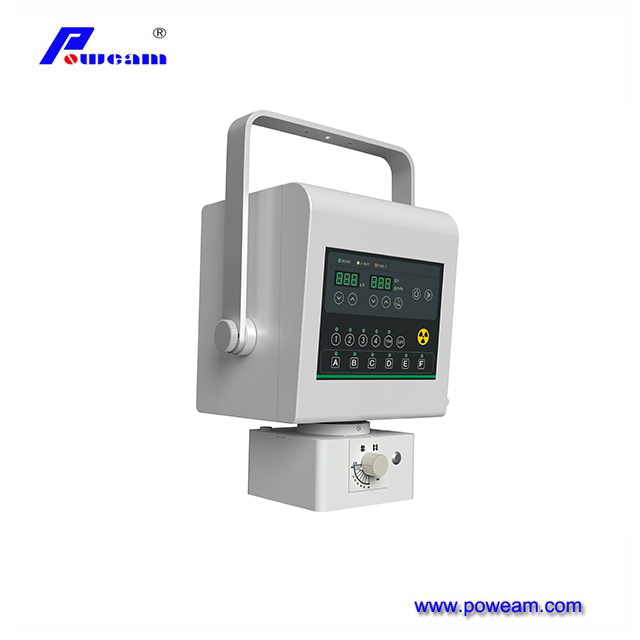 Máquina de rayos X portátil Veterinario 5.6kw Digital Máquina de rayos X portátil de rayos X Digital