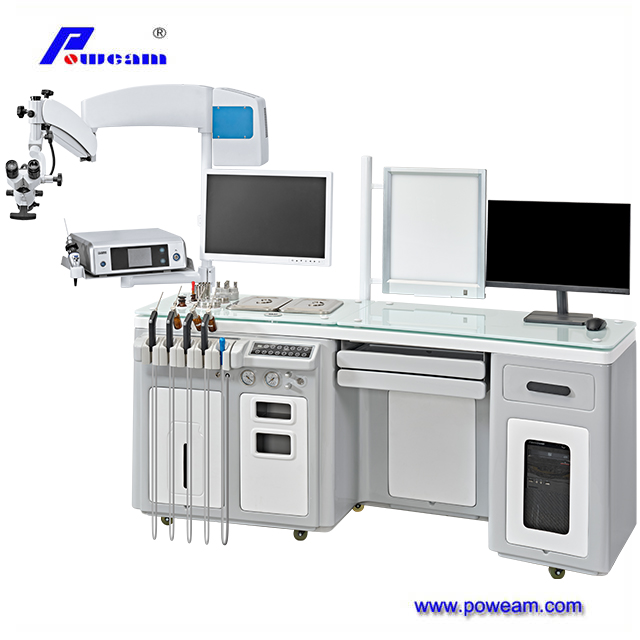  Equipo optoelectrónico médico Tratamiento de oído, nariz y garganta Unidad de otorrinolaringología
