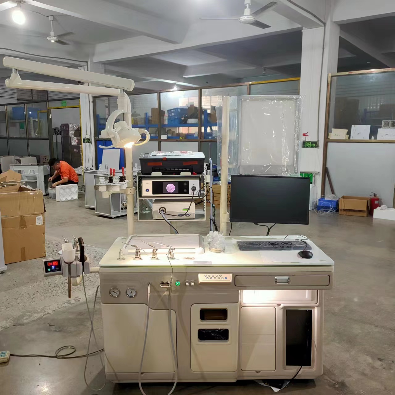 ​ ​​ ​Equipo optoelectrónico médico de alta calidad Unidad de otorrinolaringología para tratamiento de oído, nariz y garganta