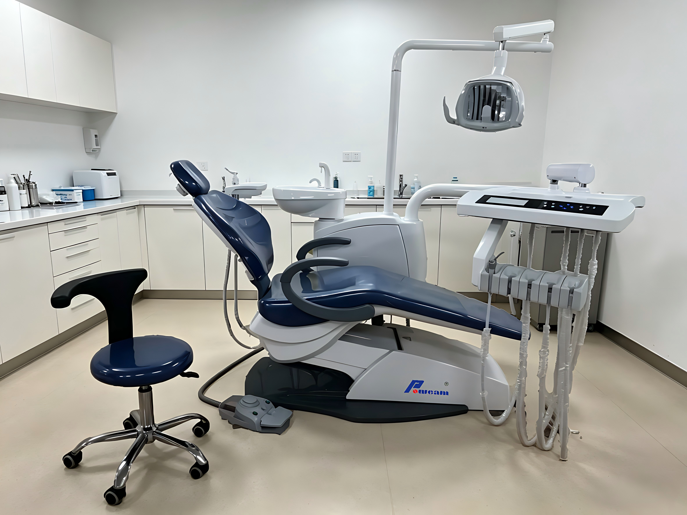 Precio de sillón dental con sillón de asistente dental para consultorio dental 