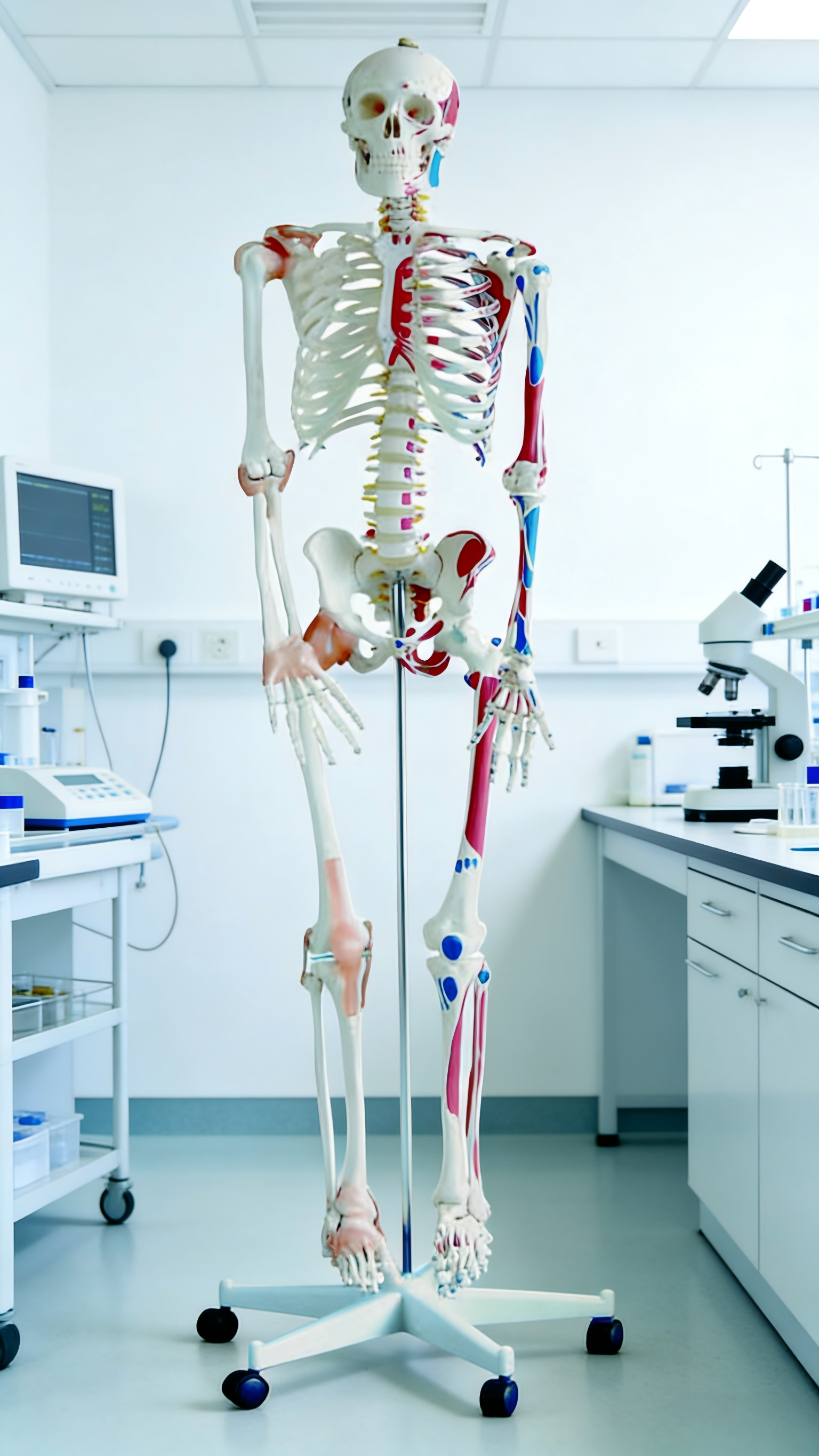 Estudiantes de la Escuela de Medicina PVC Esqueleto 80cm Modelo de Anatomía Humana