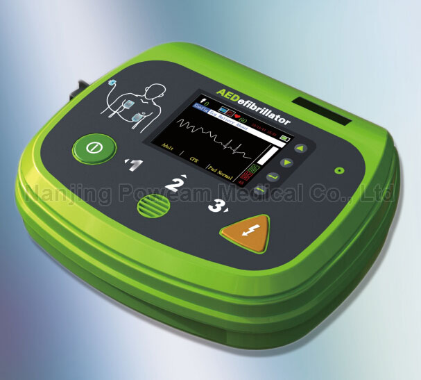 Desfibrilador AED AED7000 Plus con pantalla LCD de color