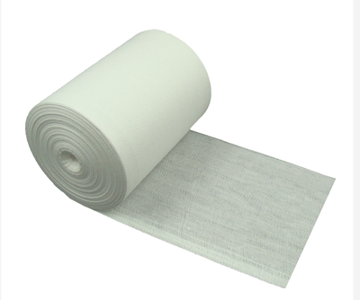 Rollo de gasa blanqueada médica 100% algodón 36 'x 100 yardas 4ply gasa vendajes hisopo gasa