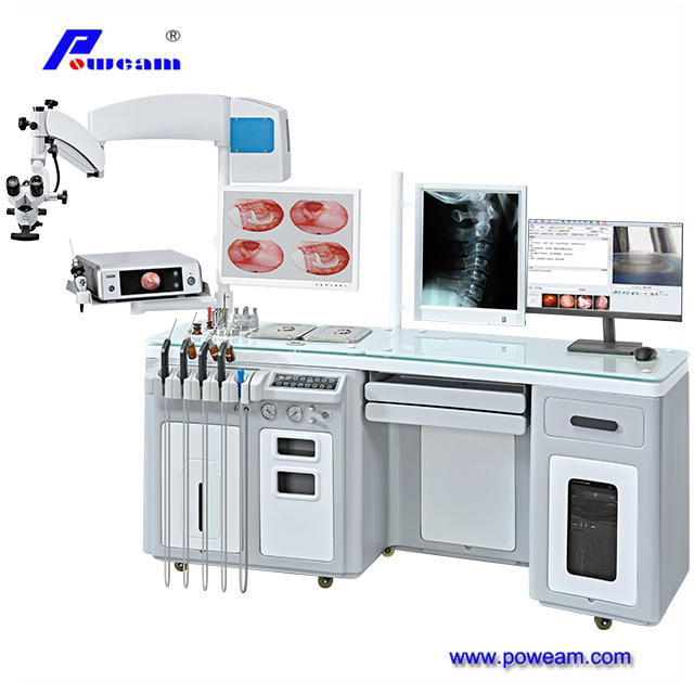  Equipo optoelectrónico médico Tratamiento de oído, nariz y garganta Unidad de otorrinolaringología