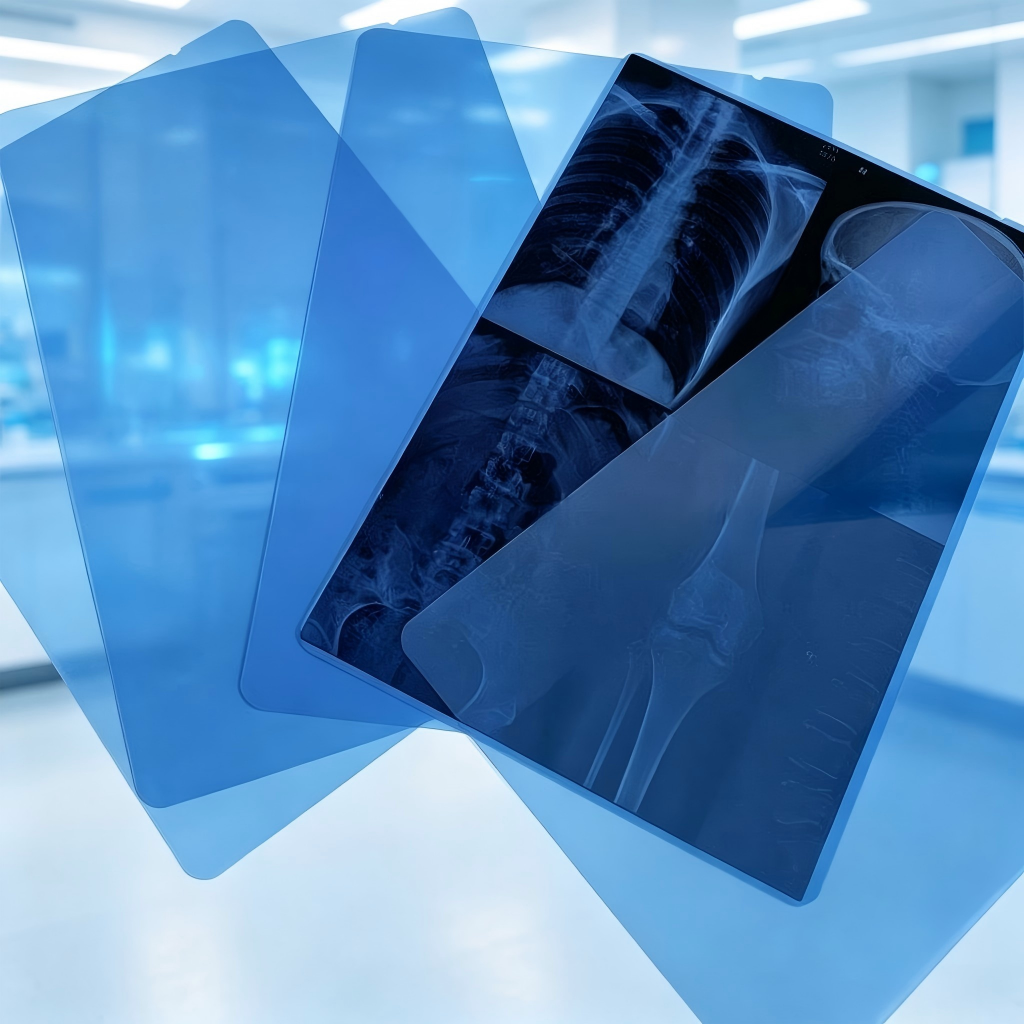 Película de rayos X de proceso seco para diagnóstico médico de alta definición