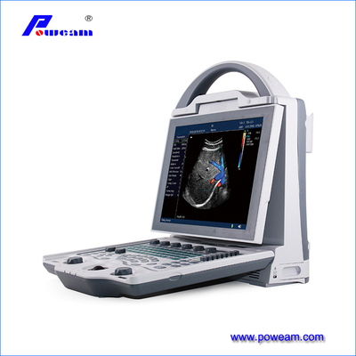 Carro portátil para computadora portátil con escáner de ultrasonido Doppler color digital completo