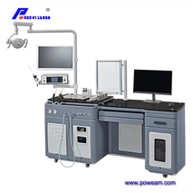 Unidad de examen de otorrinolaringología completada Silla de otorrinolaringólogo Mesa de trabajo para cirugía de pacientes