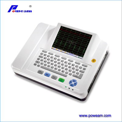 Máquinas de electrocardiógrafo ECG y EKG con 12 canales
