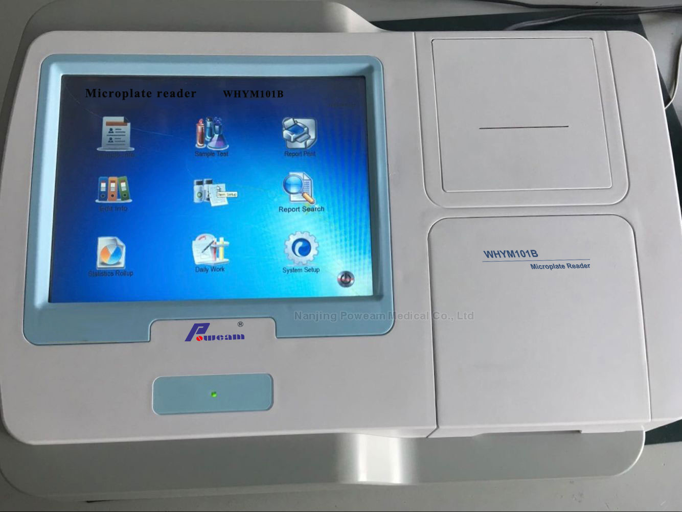 Hospital Clinic Lab Touch Screen Micro Plate Microplate Elisa Reader