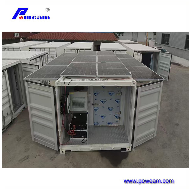  Contenedor refrigerado con energía solar