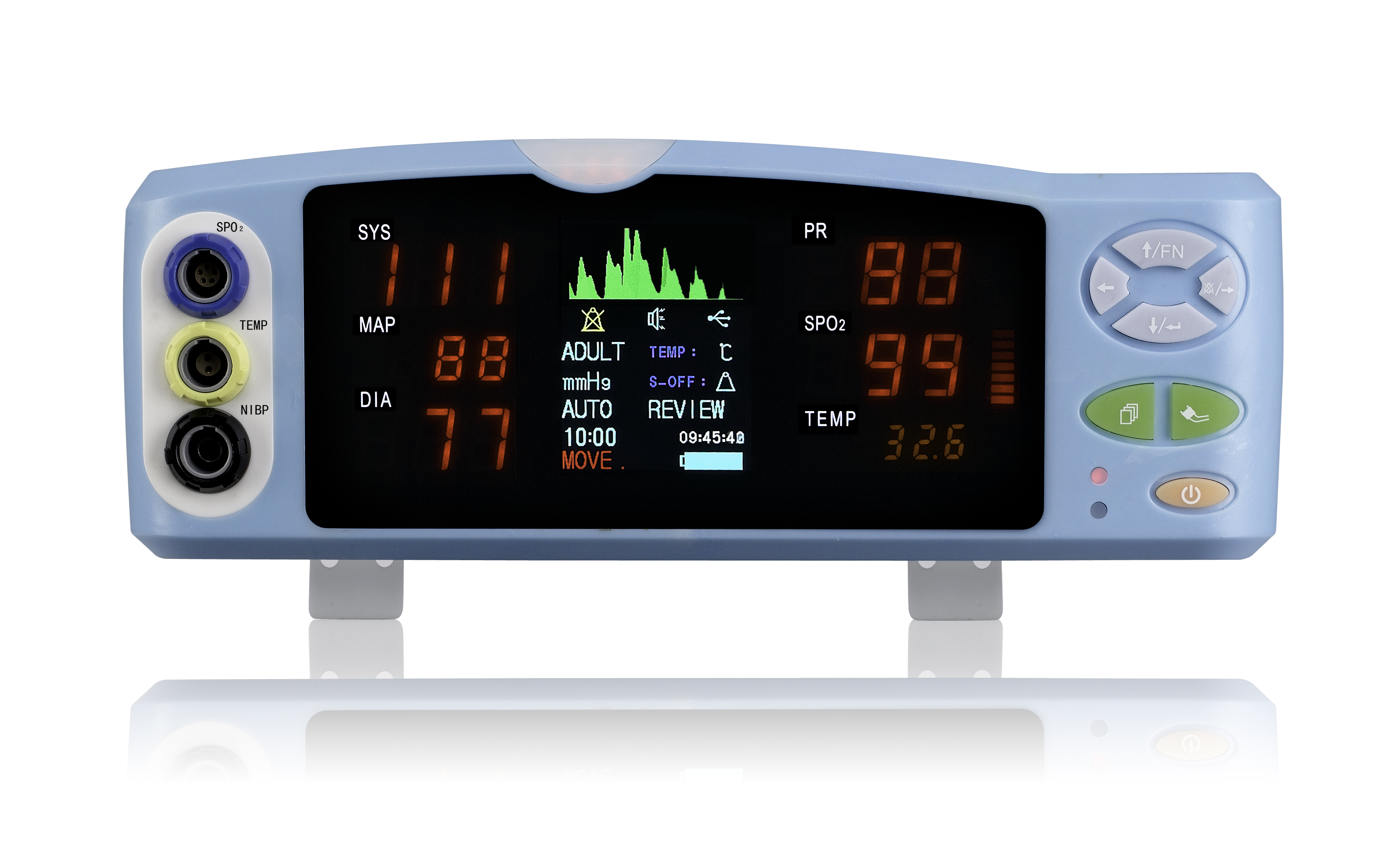 Best Hospital Accutorr Mindray Welch Monitores de signos vitales portátiles inalámbricos con soporte