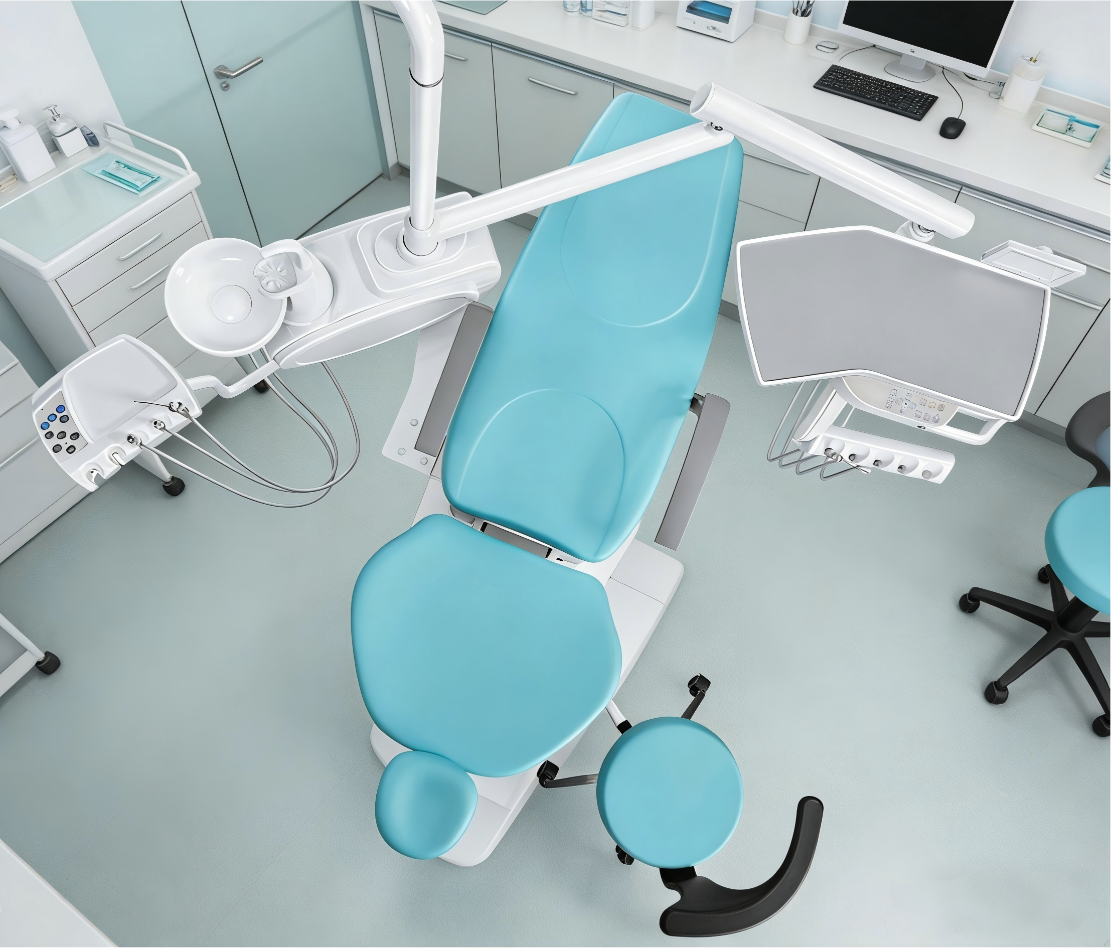Unidad de juego completo Máquina médica Clínica completa Equipo dental Silla de dentista